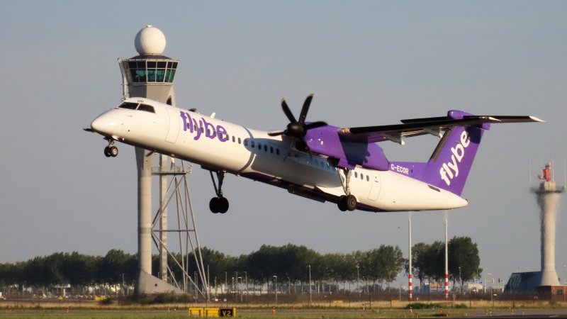 G-ECOR Flybe Bombardier DHC-8-400 - MSN 4248