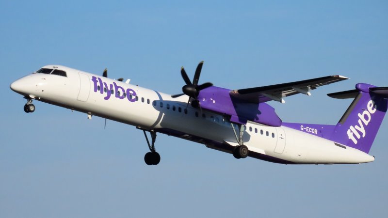 G-ECOR Flybe Bombardier DHC-8-400 - MSN 4248