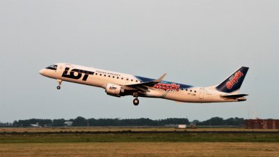 SP-LNB LOT - Polish Airlines Embraer ERJ-195 - MSN  19000444