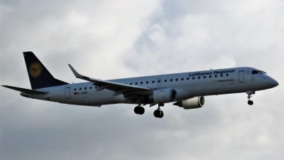 D-AEBC Lufthansa CityLine Embraer ERJ-195 - MSN 19000320