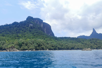 Principe coast line