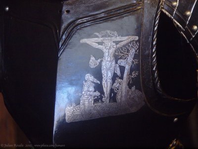 Detail of etching