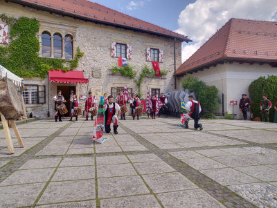 Bled castle  festival