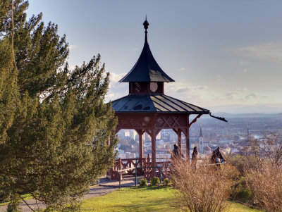 Chinese pavlillion, Schlossberg