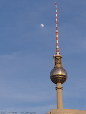 Moon and tower 1