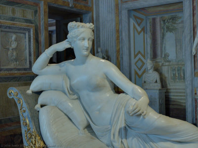 Pauline Bonaparte as Venus by Antonio Canova
