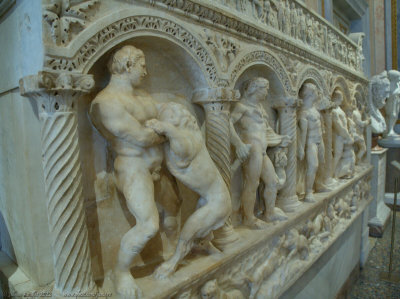 Labours of Hercules, Detail on Sarcophagus
