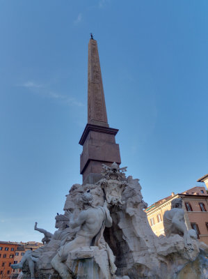 Fontana del Quattro Fiumi (Fountain of the four rivers)