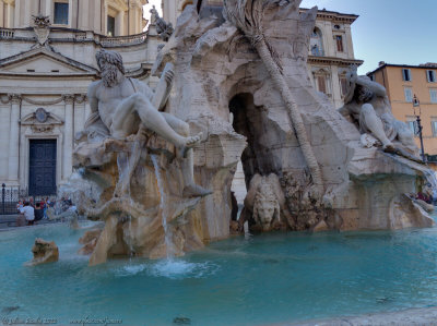 Fontana del Quattro Fiumi (Fountain of the four rivers)