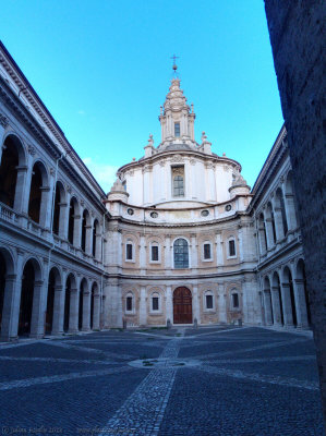 Sant'Ivo alla Sapienza (and city archives)