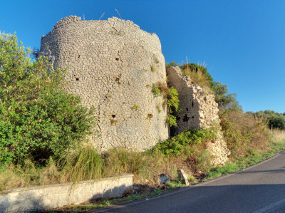 Mediaeval defences along Via Panoramica