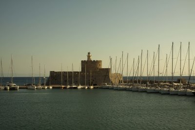 Mandraki Harbour, Rhodes City