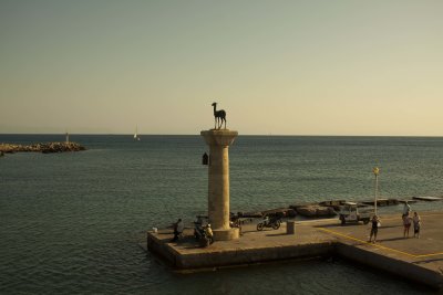 Mandraki Harbour, Rhodes City