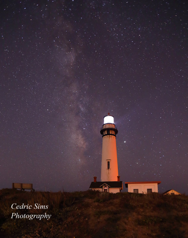 Pigeon Point Lighthouse & Milkyway