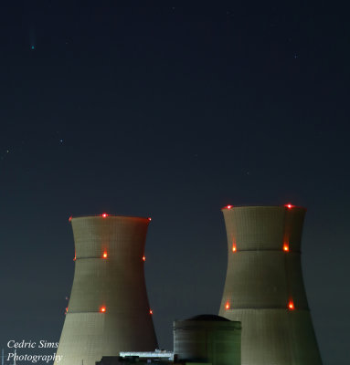 Comet Neowise & Rancho Seco Towers