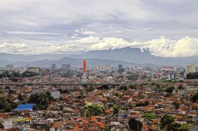 Bandung view from Cihampelas