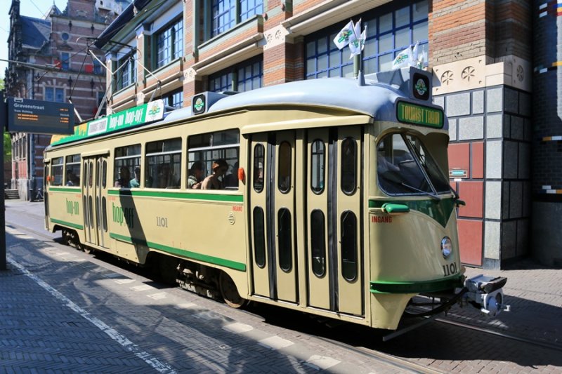 The Hague (Den Haag). Tourist Tram