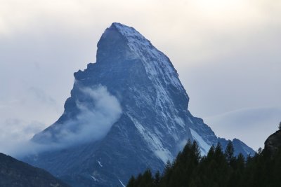 Evening light on the Matterhorn