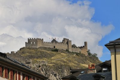 Sion. Tourbillon Castle
