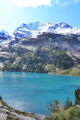 Kandersteg. Lake Oeschinen