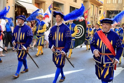 Firenze. Calcio Storico Parade