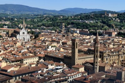 Firenze. View from the top of the Campanile