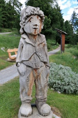 Heidis Flower Trail. Saint Moritz