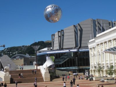 Wellington. Te Ngākau Civic Square