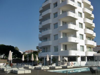 Santa Susanna. Hotel Mediterrània