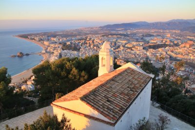 Blanes View from Sant Joan Castle