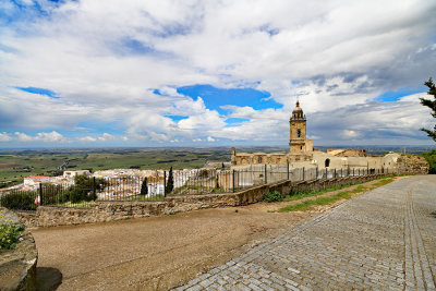 Medina-Sidonia from the Top of the Hill 