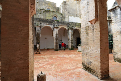 Exploring a Courtyard in Santa Mara la Coronada