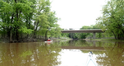 Going under the Rockcliffe Parkway