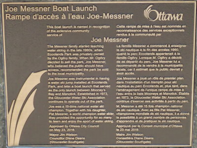 Plaque at Ecolands Park