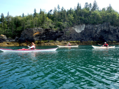 PADDLING ALONG