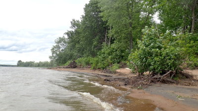 BEACH WE LAUNCHED FROM ON THE OTTAWA RIVER