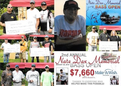 2nd Annual Nate Dax Memorial Bass Open (08-25-2018)