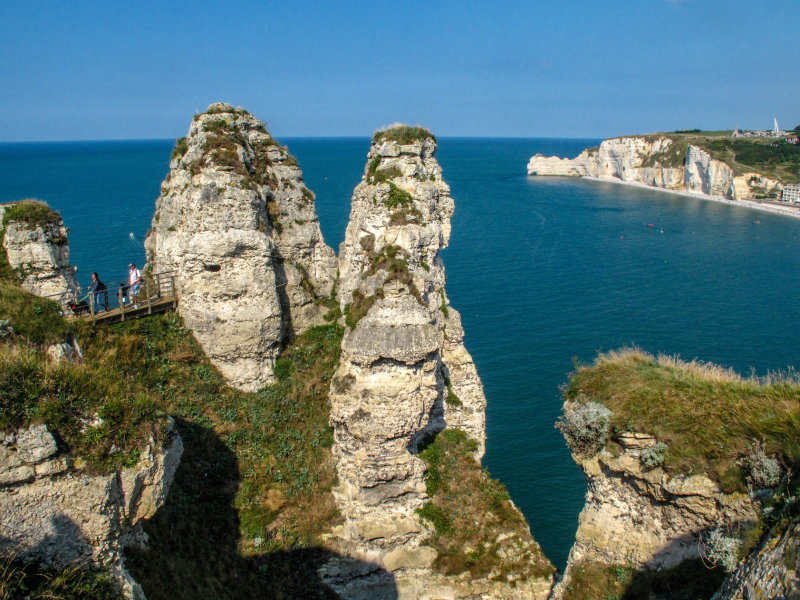 les falaises d'Etretat