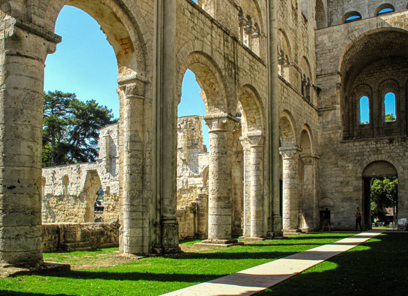 l'Abbaye de Jumièges