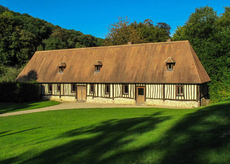 longère normande à St Wandrille