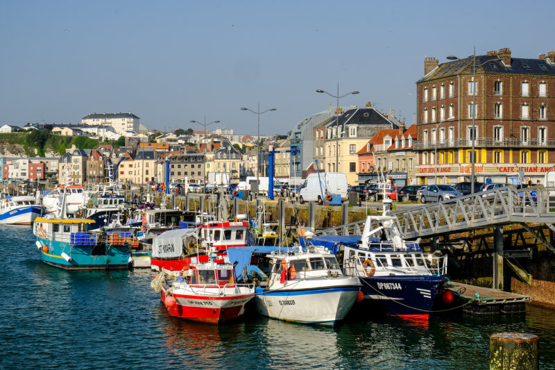  Dieppe, le port de pche