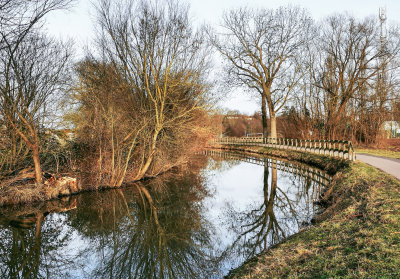 le canal à Wolfisheim