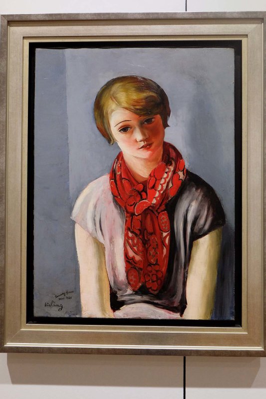 Portrait of a Young Girl (1926) - Mojzesz Kisling - 3812