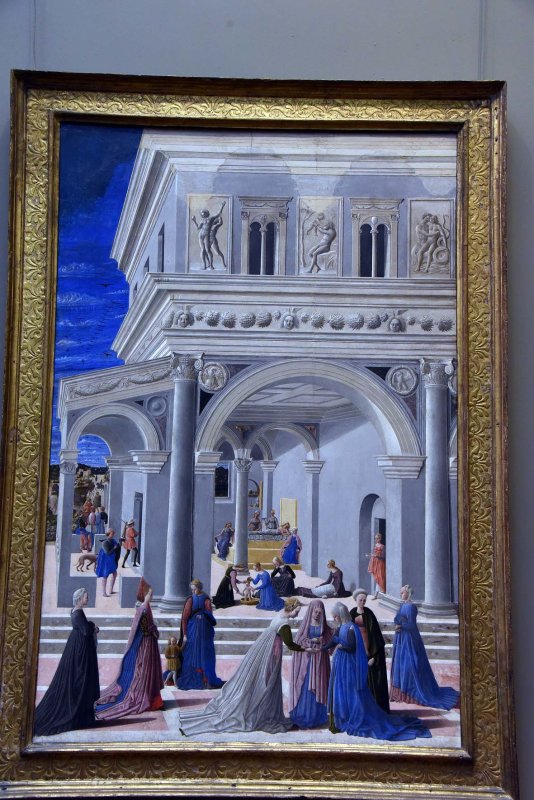 The Birth of the Virgin (1467) - Fra Carnevale (Bartolomeo di Giovanni Corradini) - 0947