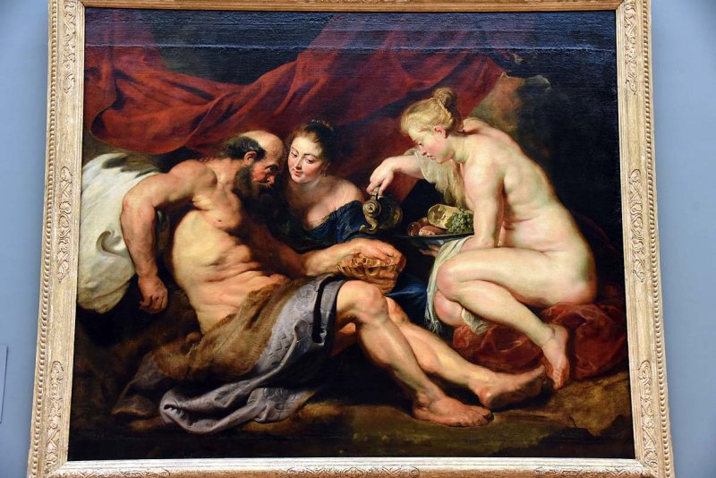 Lot and His Daugthers (1613-14) - Peter Paul Rubens  - 1381