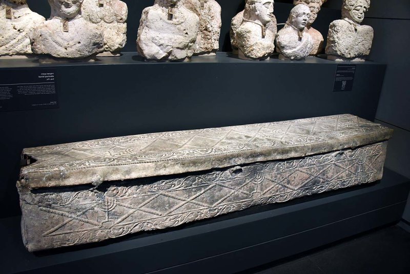 Jewish coffin, 4th c. CE - Beth Shearim - 4260