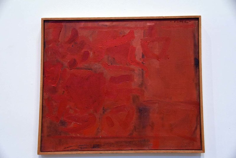 Red Calligraphy (1960-61) - Fima (Ephraim Roytenberg) - 4435