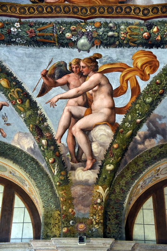 Raphaels Loggia of Cupid and Psyche - 0557