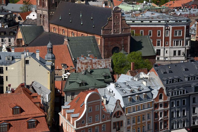 View from Tower of St Peters Church - 7238