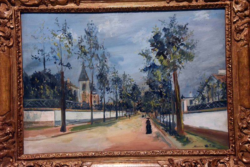 Suburban Street (around 1916) - Maurice Utrillo - 4800